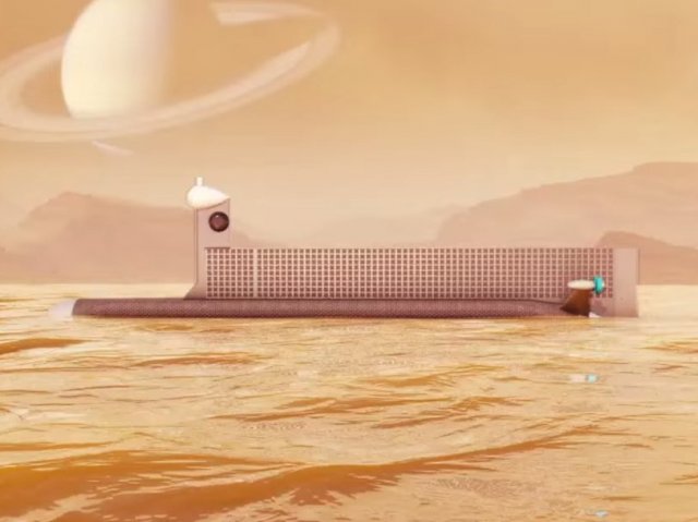 «Підводний човен» для дослідження морів Титана (відео)