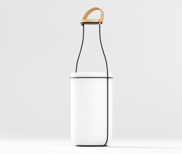 МУ — світильник у вигляді пляшки молока