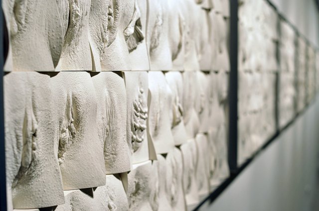 Протягом шести років скульптор творив «Велику стіну вагін» (фото, відео)
