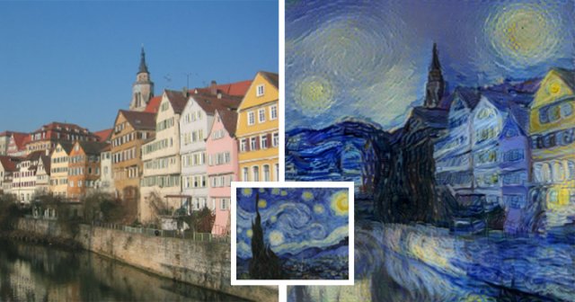 Розроблено алгоритм, який перетворює фотографії в картини в стилях відомих художників