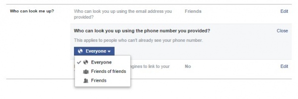 Facebook дозволяє відстежити користувача за номером телефону