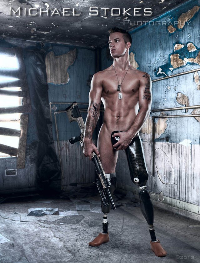 Сила духу: військові-інваліди в сексуальній фотосесії (фото)