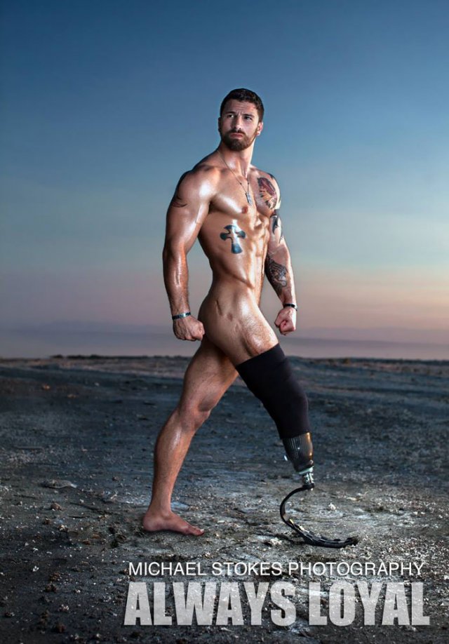 Сила духу: військові-інваліди в сексуальній фотосесії (фото)