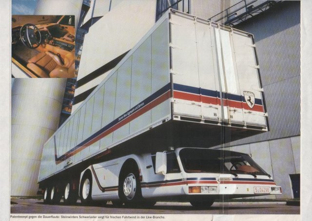 Steinwinter Supercargo - вантажівка-контейнеровоз 80-х років (фото)