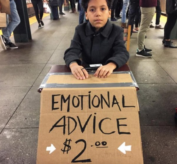 Емоційні поради в метро Брукліна (фото)