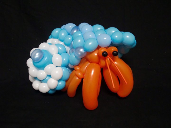 Скульптури з повітряних кульок (фото)