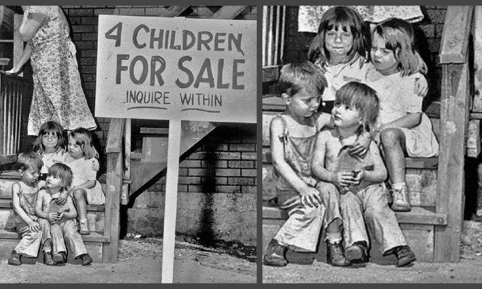 «Продам чотирьох дітей». Як склалося життя дітей зі скандальної фотографії 1948 року