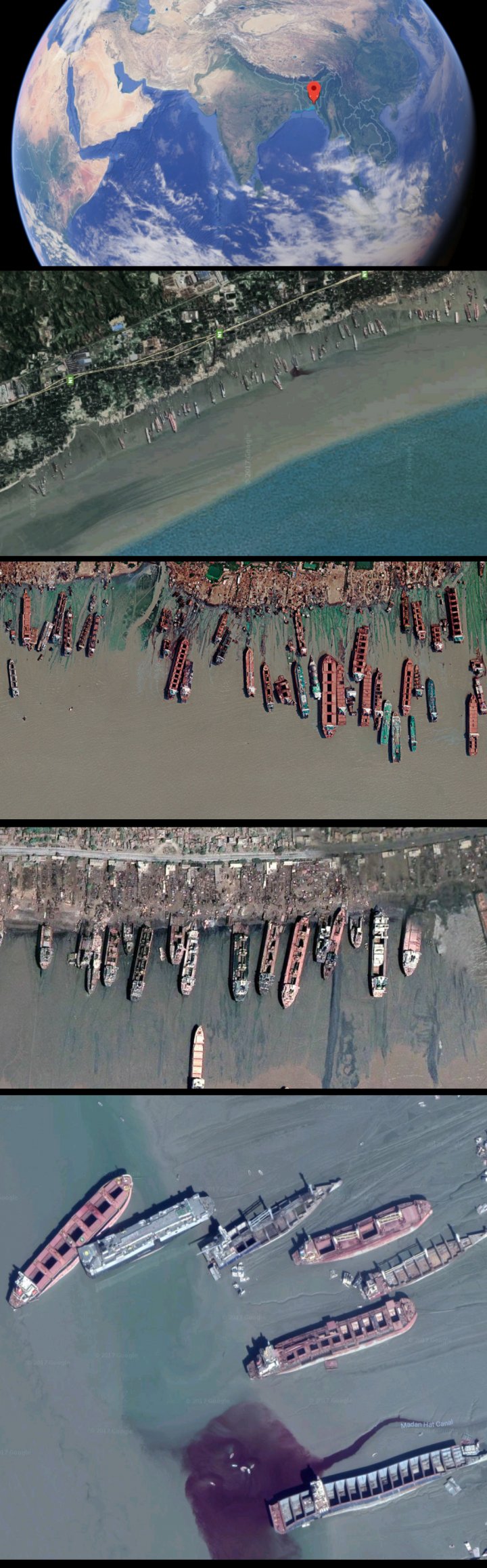Читтагонг - місто, де закінчують свій шлях кораблі (фото)