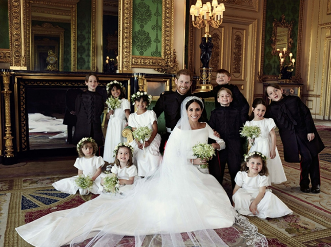 Опубліковані офіційні знімки з весілля принца Гаррі і Меган Маркл