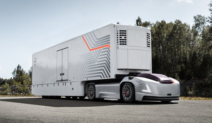 Автономна вантажівка від Volvo (відео)
