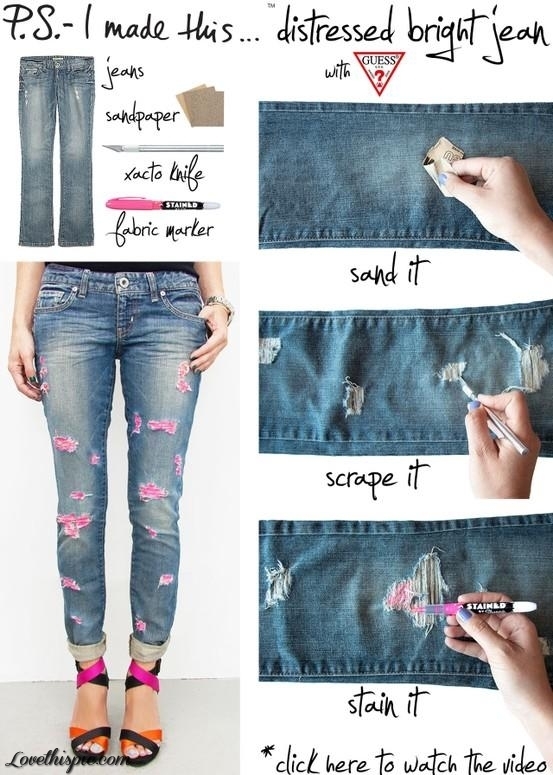 6 цікавих ідей як дати нове життя старим джинсам (фото)