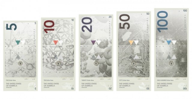 Новий дизайн американських доларів. Тепер без президентів (фото)
