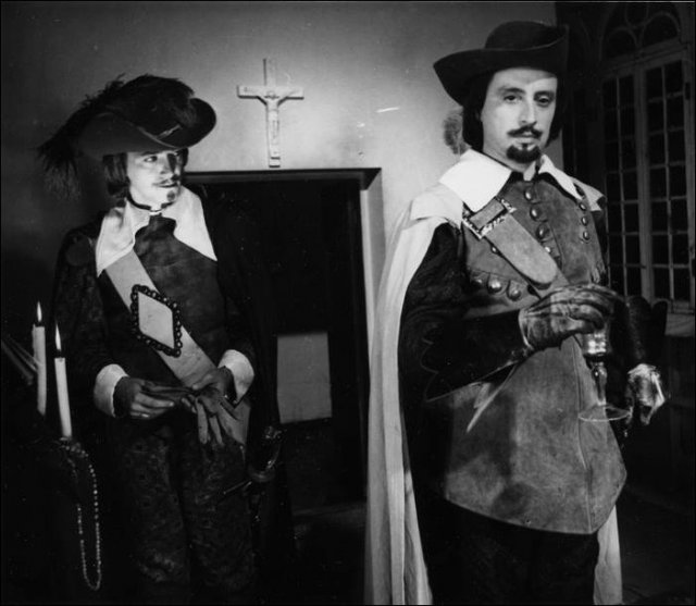 «Три мушкетери» за кадром фільму (фото)
