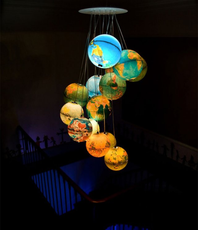 Креативні світильники з підручних засобів (фото)