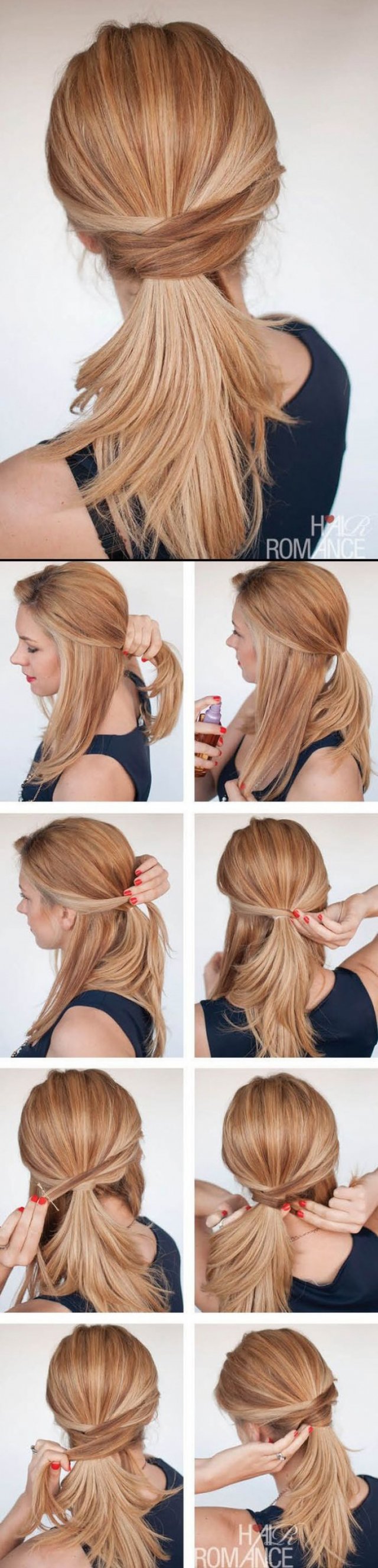 10 способів вкласти волосся, якщо ви запізнюєтеся (фото)
