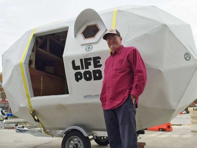 Life Pod - мобільний будиночок на колесах (фото)