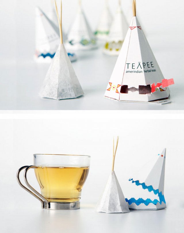 Креативні чайні пакетики (фото)