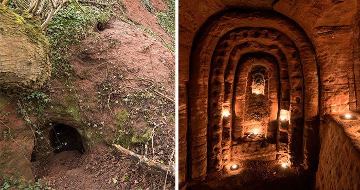 Кроляча нора виявилася входом в покинуту 700-річну печеру тамплієрів (фото, відео)