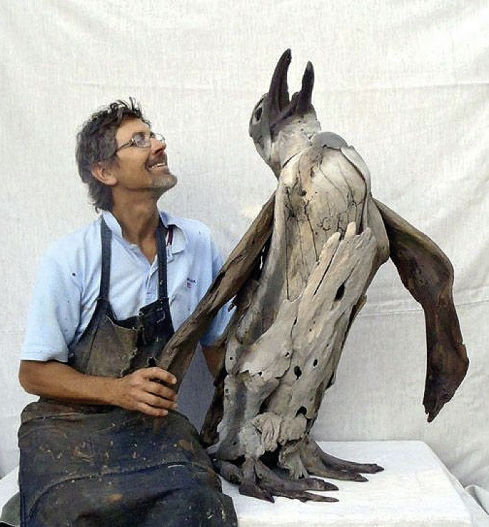 Скульптури з дерева Тоні Фредрікссона (фото)