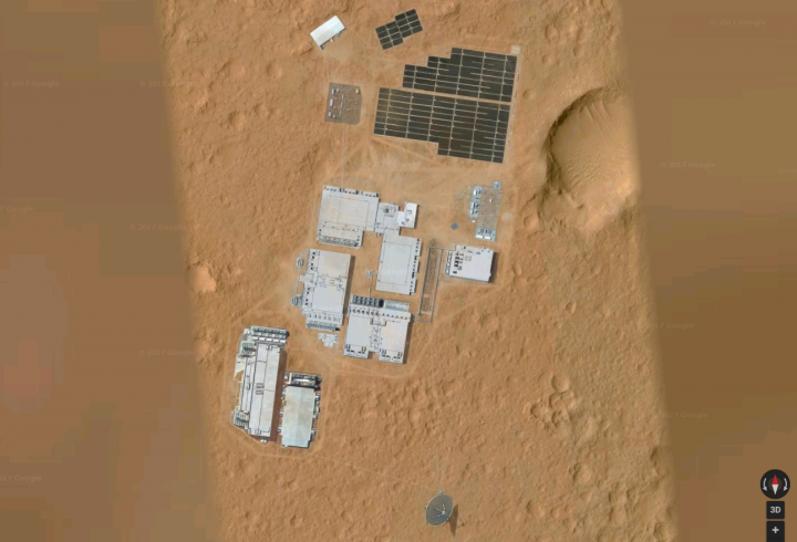 Google розмістив датацентр на Марсі (фото)