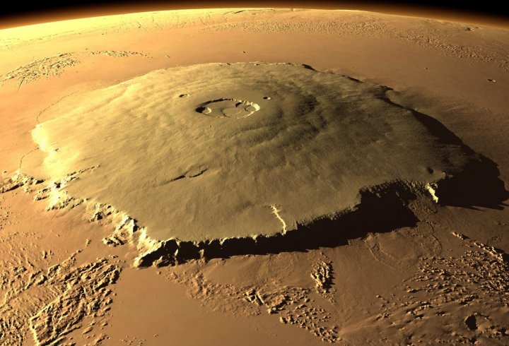 Гора Олімп на Марсі