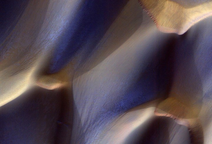 NASA показало «зимовий»  Марс (фото)