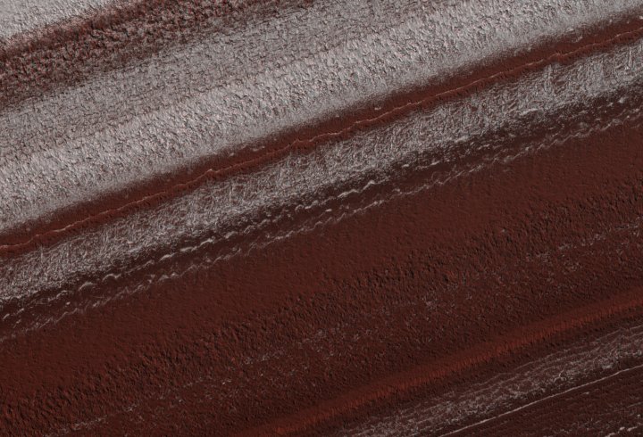 NASA показало «зимовий»  Марс (фото)