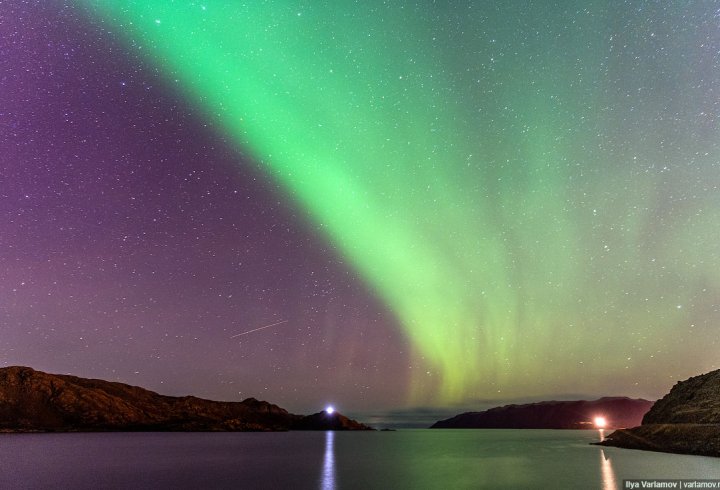 Полярне сяйво в Норвегії (фото)