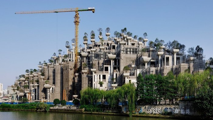Сучасний варіант дива світу - Висячі сади Шанхаю (фото)