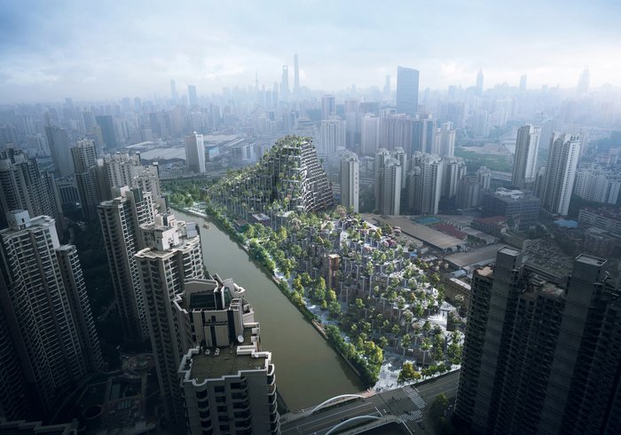 Сучасний варіант дива світу - Висячі сади Шанхаю (фото)