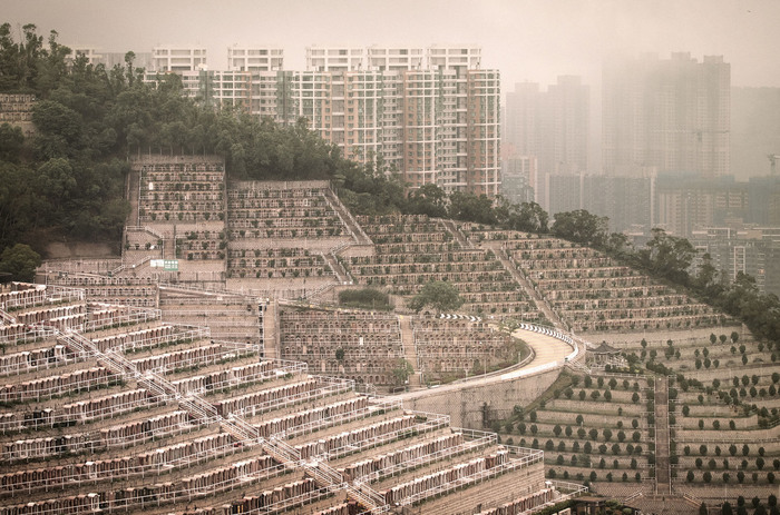 Вертикальні кладовища Гонконгу (фото)