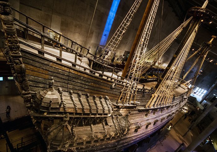 Vasa - розкішний корабель, що будувався три роки і затонув за кілька хвилин