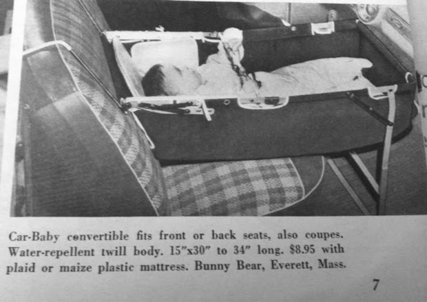 Якими були дитячі крісла 50 років тому. 12 дивних пристосувань (фото)