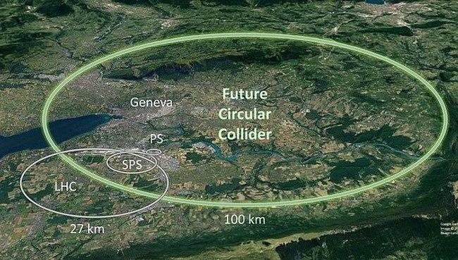 Новий коллайдер в Європі «розкинеться» на 100 км
