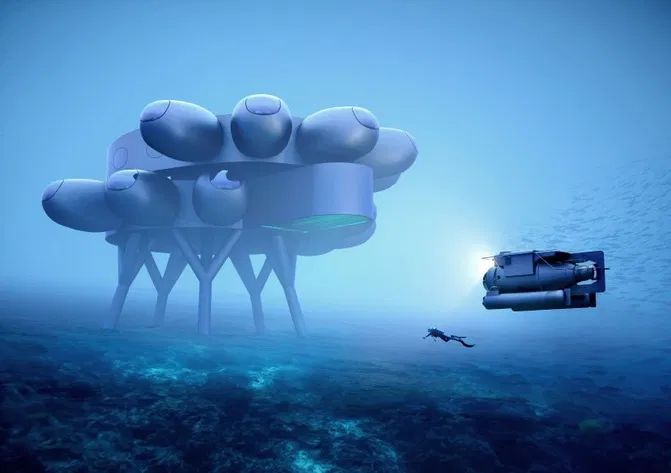 Океани важливіші за космос - онук Кусто представив підводну станцію PROTEUS (фото)