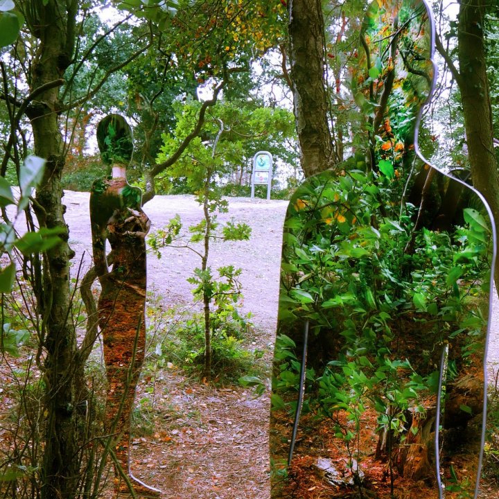 Лісові скульптури-примари Роба Малхолланда (фото)