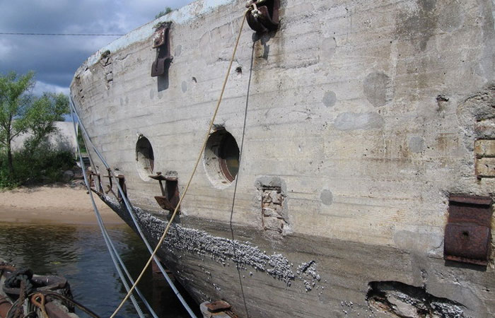 Як і для чого будували кораблі з бетону, і чому вони не тонуть (фото)