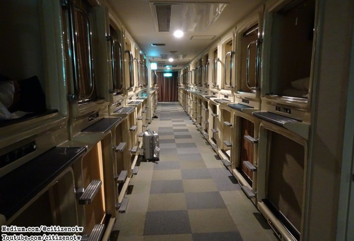 Капсульний готель в Японії: як виглядає доступне місце ночівлі (фото)