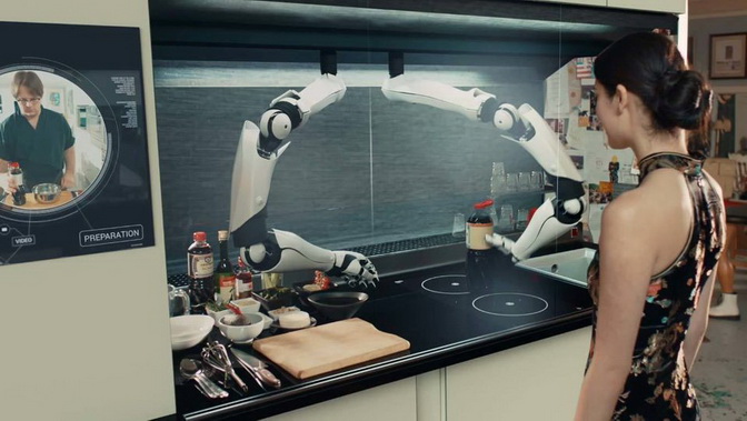 Moley - перший робот-кухар зайняв своє місце на домашній кухні (фото)