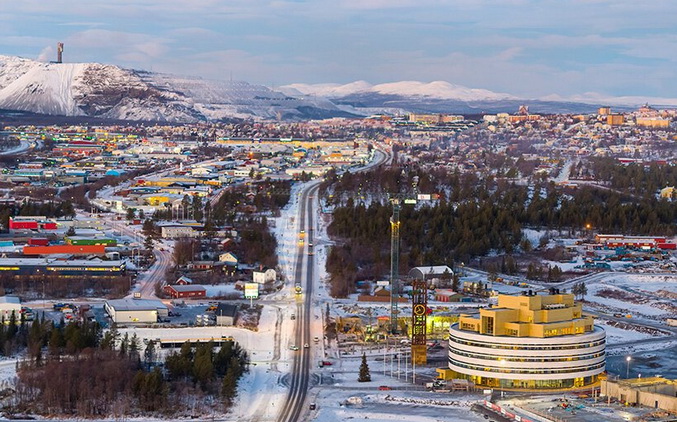 Шведське місто Кіруна повністю переїжджає на 3,2 км на схід (фото)